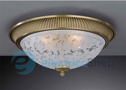 Потолочный светильник RECCAGNI ANGELO PL 6202/4 BRONZO