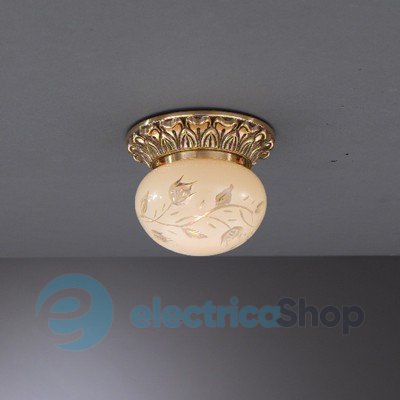 Потолочный светильник RECCAGNI ANGELO PL 7812/1 ORO