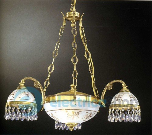 Люстра RECCAGNI ANGELO ORO L 6100/3+2