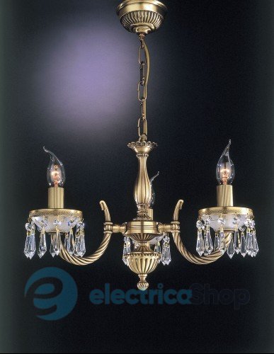 Люстра RECCAGNI ANGELO BRONZO L 4651/3
