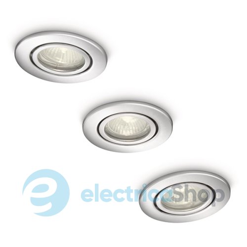 Точковий світильник Philips 59902/11/16 Roots, 3 штуки