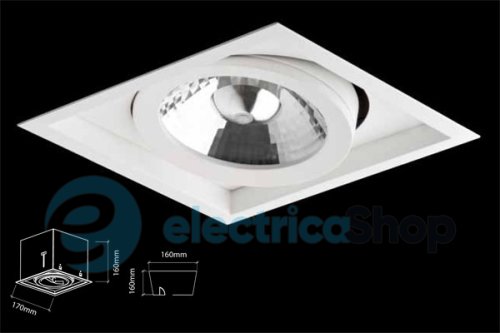 Світильник точковий вбудований BPM Lighting 8005 GU