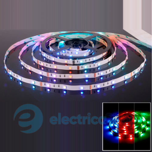 Стрічка світлодіодна (30 світлодіодів/метр), колір - RGB SMD 5050 NORMAL Клас "B"