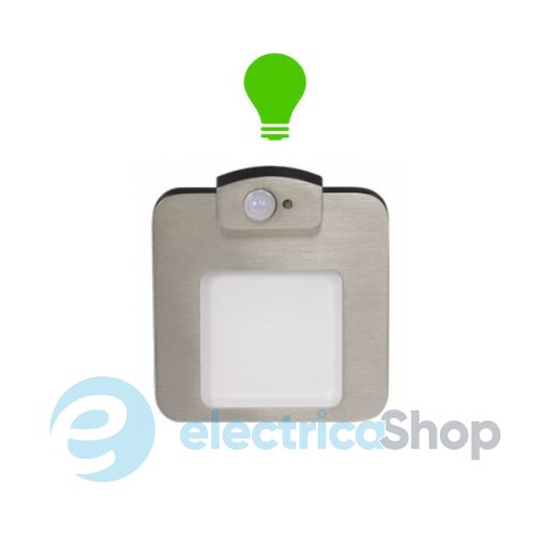 Вбудований LED-світильник з датчиком руху Ledix MOZA 01-222-24 зелене світло
