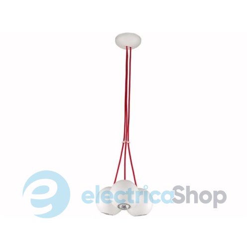Люстра Nowodvorski BUBBLE WHITE-RED 6025