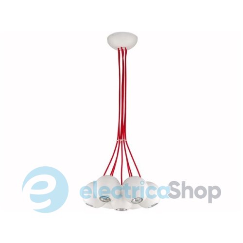 Люстра Nowodvorski BUBBLE WHITE-RED 6026