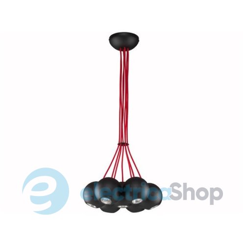 Люстра Nowodvorski BUBBLE BLACK-RED (6148)