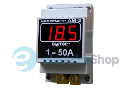 Амперметр цифровой 0-50А DigiTOP АМ-2