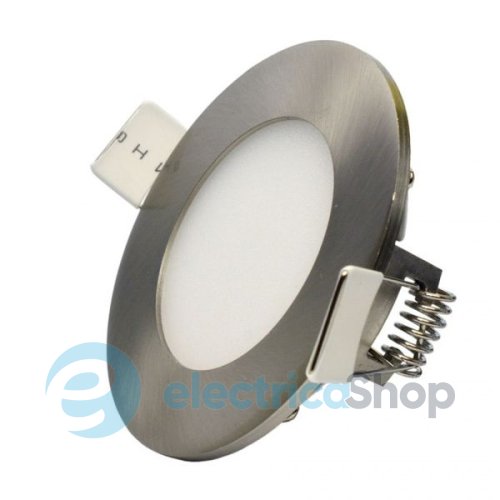 Точковий світлодіодний світильник DL 04R 4W LED SN нікель (4W/6000К) 780