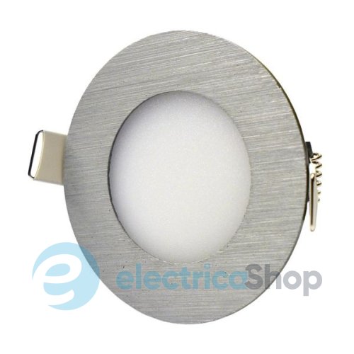 Точковий світлодіодний світильник DL 04 LED 4W R AL, алюміній (4W/6000К)  1060