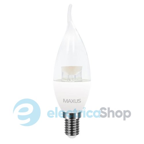 Лампа светодиодная MAXUS C37 CL-T 4W 4100К 220V E14 (1-LED-5316)