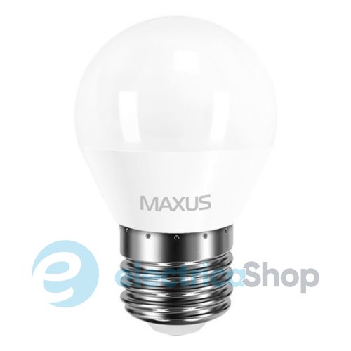 Лампа світлодіодна MAXUS G45 F 4W 3000К 220V E27 (1-LED-549)