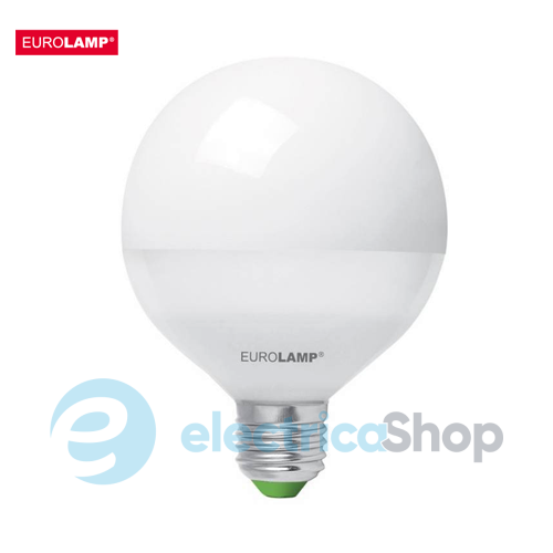 Светодиодная лампа «Eurolamp» ЕКО серия "P" G95 15W E27 3000K теплая (LED-G95-15272(P)