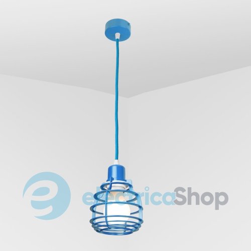 Подвесной светильник Ara 25112.30.30 голубой ImperiumLight