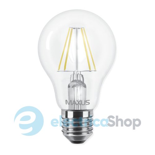 Лампа светодиодная MAXUS Filament, А60, 8W 4000K E27 (1-LED-566)