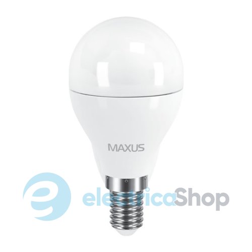 Лампа светодиодная MAXUS LED G45 6W 4100K 220V E14  (1-LED-544)