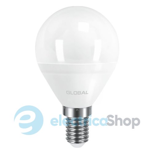 Лампа світлодіодна GLOBAL LED G45 F 5W 3000K 220V E14 AP (1-GBL-143)