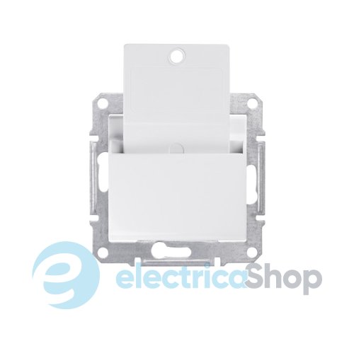 Картковий вимикач колір білий Sedna SDN1900121