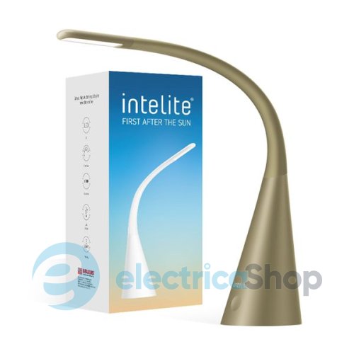 Функціональний настільний світильник Intelite Desklamp Bronze DL4-5W-BR