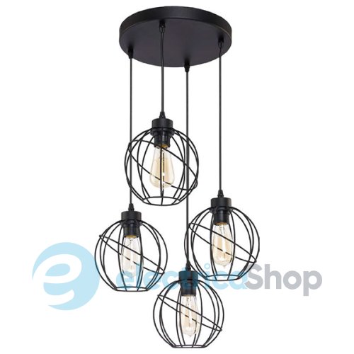 Люстра TK-Lighting ORBITA BLACK (1628)