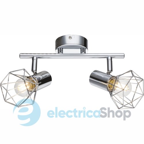 Світильник Globo 54802-2 STRAHLER METALL CHROM