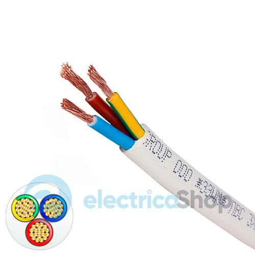 Провід ПВС 3х1,5 (Electro Cable Group)