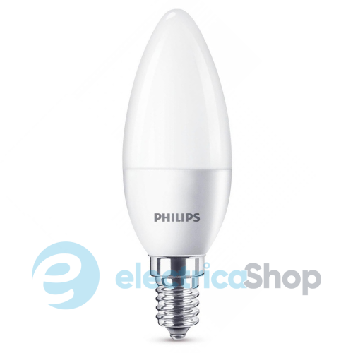 Лампа светодиодная Philips CorePro candle ND 5.5-40W E14 827 B35 FR