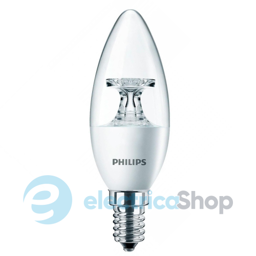 Лампа светодиодная Philips Corepro candle ND 5.5-40W E14 840 B35 CL
