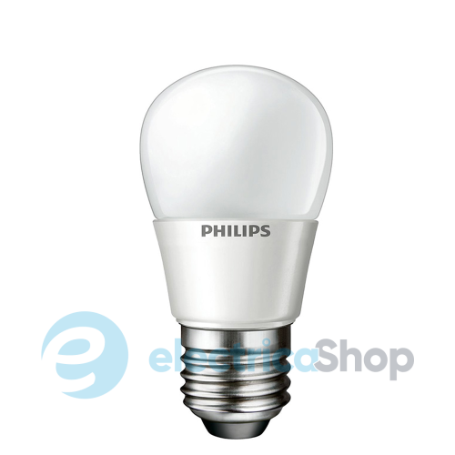 Лампа светодиодная Philips LEDBulb 4-40W E27 3000K 220V P45(APR)