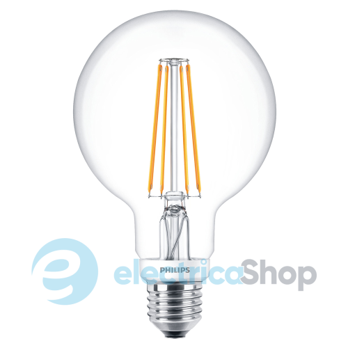 Лампа світлодіодна Philips LEDClassic 7-70W G93 E27 WW  CL Dimmable APR