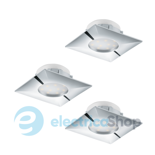 Вбудований світильник Eglo 95802 PINEDA, 3 штуки в наборі