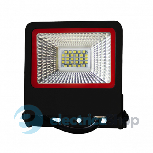 Прожектор Euroelectric LED SMD с радиатором NEW 20W 6500K (LED-FL-20(black)new)