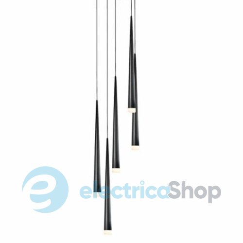 Підвісний світильник Azzardo MD1220A-5BK STYLO 5 black (AZ0119)