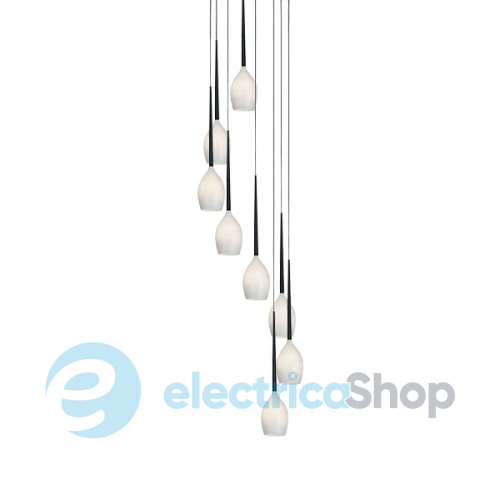 Підвісний світильник Azzardo MD1288A-8W IZZA 8 pendant white (AZ0160)
