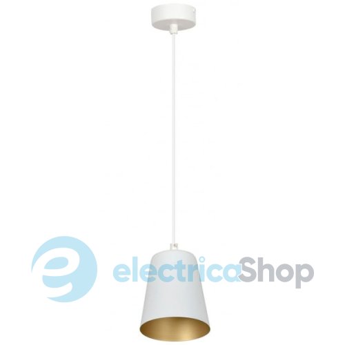 Люстра EMIBIG MILAGRO 1 WHITE / GOLD 414/1