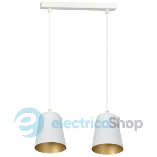 Люстра EMIBIG MILAGRO 2 WHITE / GOLD (414/2)