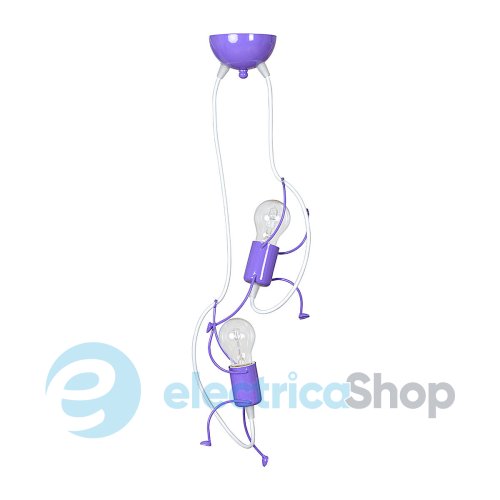 Люстра EMIBIG BOBI 2 VIOLET 539/2