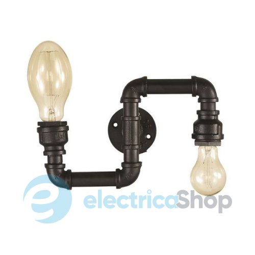 Светильник Ideal Lux Plumber AP2 136691 Nero