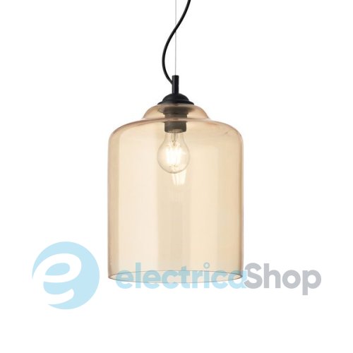 Подвесной светильник Ideal Lux 163789 Bistro Square Amber