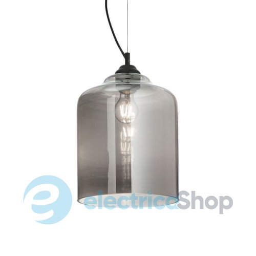 Подвесной светильник Ideal Lux 112312 Bistro Square Smoked Glass