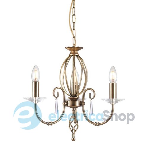 Люстра Elstead Aegean AG3 (AGED BRASS)