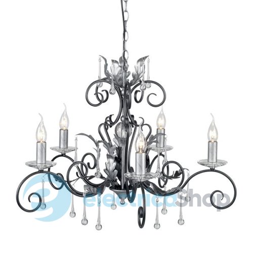 Люстра Elstead Amarilli AML5 BLK/SILVER