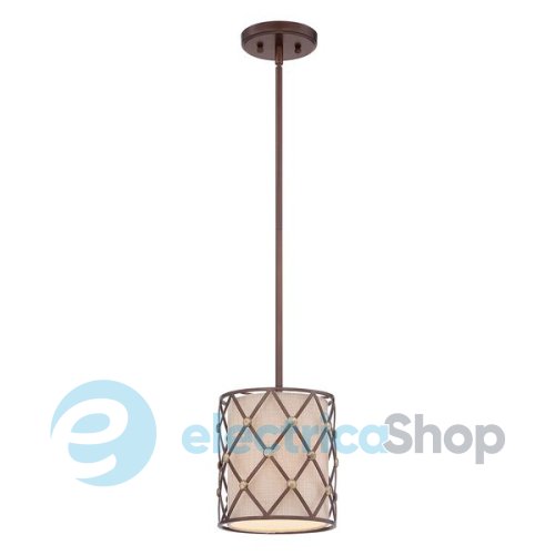 Люстра Elstead Brown Lattice QZ/BROWNLATT/P/S