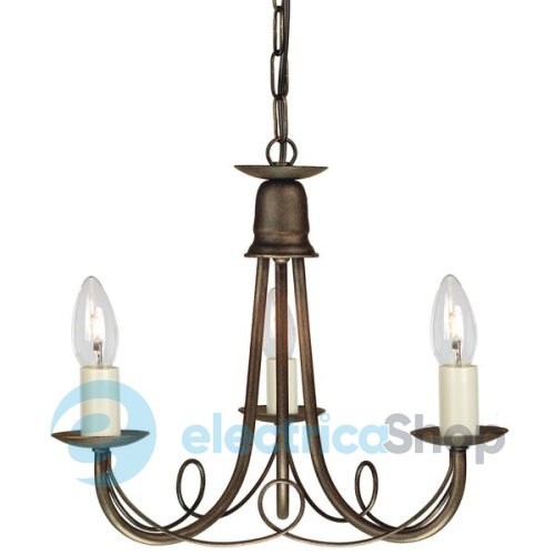 Люстра Elstead Minster (MN3 BLK/GOLD)
