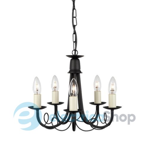 Люстра Elstead Minster MN5 BLACK