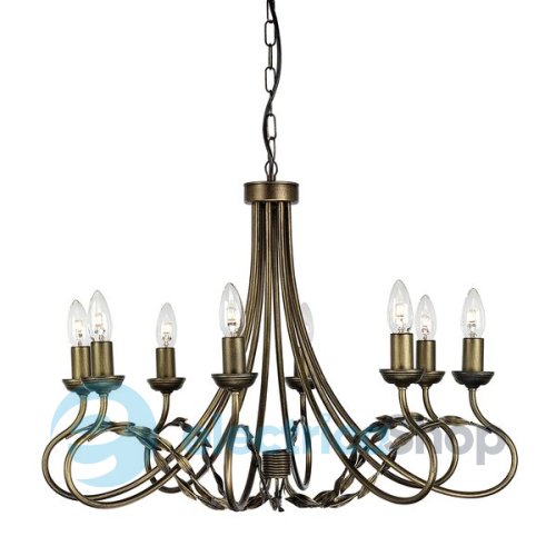 Люстра Elstead Olivia OV8 BLK/GOLD