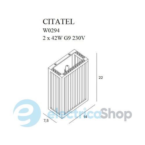 Бра MAXLIGHT CITATEL W0294