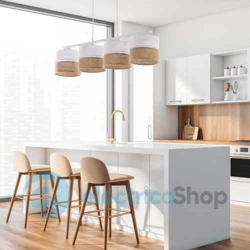 Підвісний світильник TK-Lighting 6576 LINOBIANCO 4