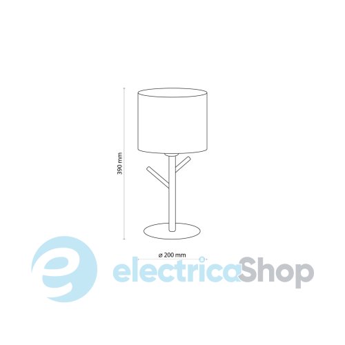 Настольная лампа TK-Lighting ALBERO LINEN 5573