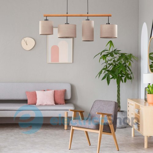 Подвесной светильник TK-Lighting DEVA NATURE 4 6108